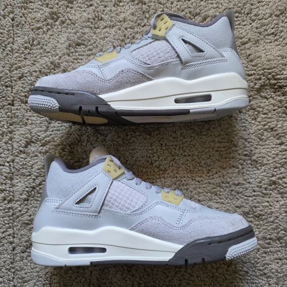 Air Jordan 4 Retro SE Mid Craft Pre-Owned Sz 4Y - Picture 3 of 8